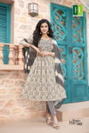 Sheen By Hirwa Naira Cut Rayon Printed Plus Size Kurti With Bottom Dupatta Wholesale Price In Surat
